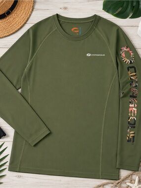O’RAGEOUS Women's Long Sleeve Olive Performance Top
